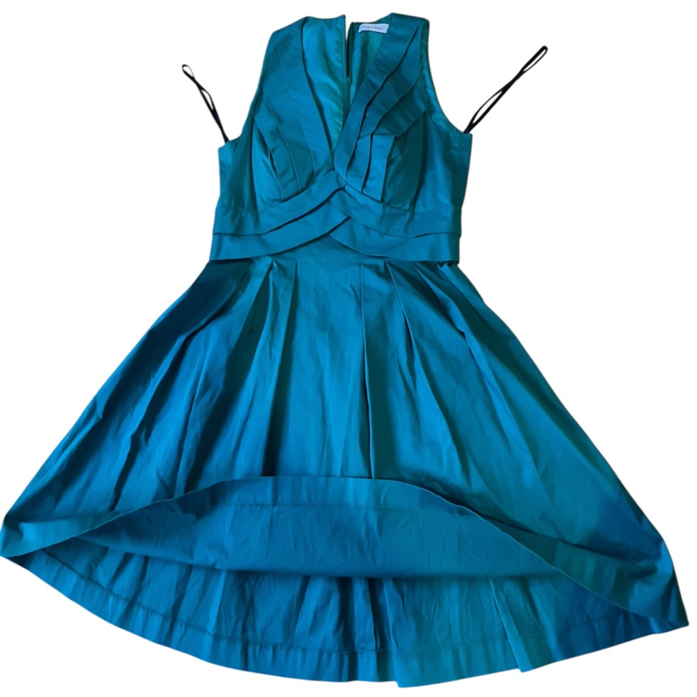 Calvin Klein Turquoise Sleeveless Dress